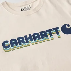 
                  CARHARTT Koszulka T-shirt Irvine Layered Oat Milk rozmiar M 107318-A16MREG
